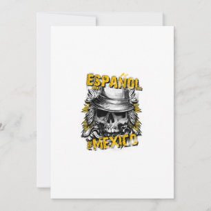 Convite Espanol para o méxico
