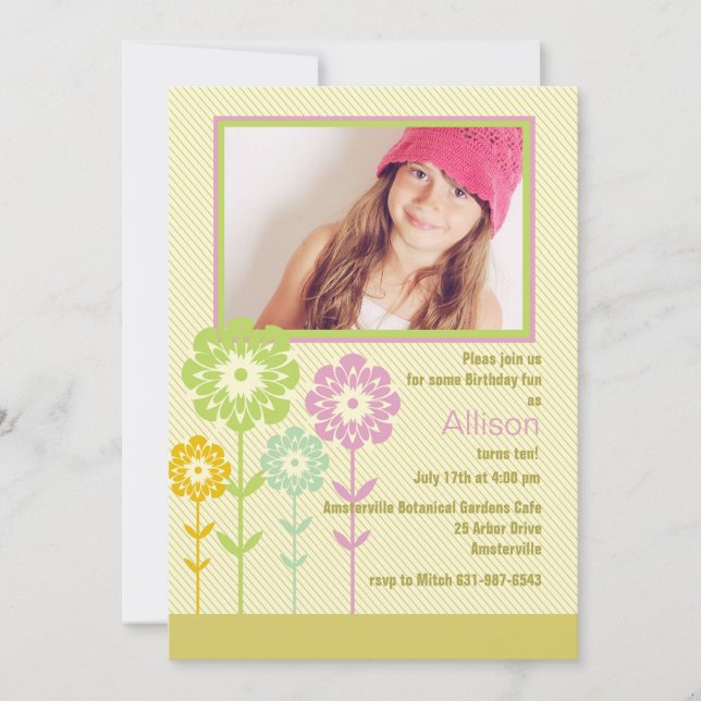 Convite Especial 4 Fotografias (Frente)