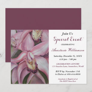 CONVITE ESPECIAL DE EVENTOS DE FESTA DE ANIVERSÁR