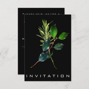 Convite Especiarias Chef Italiano Janto Hause Rosmarino La