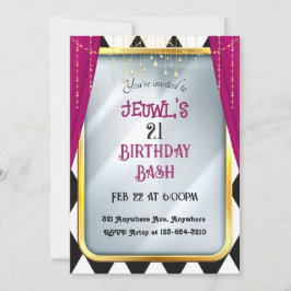 Convite Espelho da Fantasia