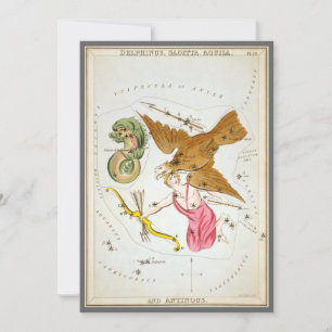 Convite Espelho da Urânia, Mapa Celestial da Astronomia Vi