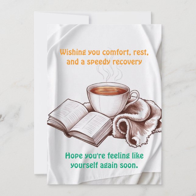 Convite Espero que esteja se sentindo como você de novo (Frente)