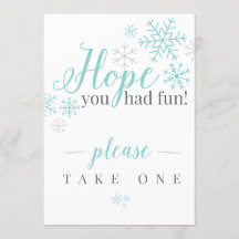 Espero que se tenha divertido