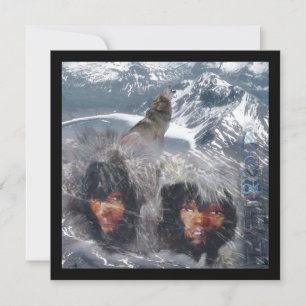 Convite Espírito Nativo no Alasca