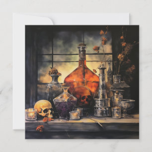 Convite 👻 Espíritos e Espíritos 🥂 Soiree! 🥂 👻 Hallowee