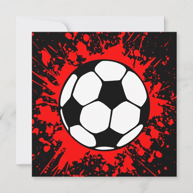 Convite esplendor de futebol (Frente)