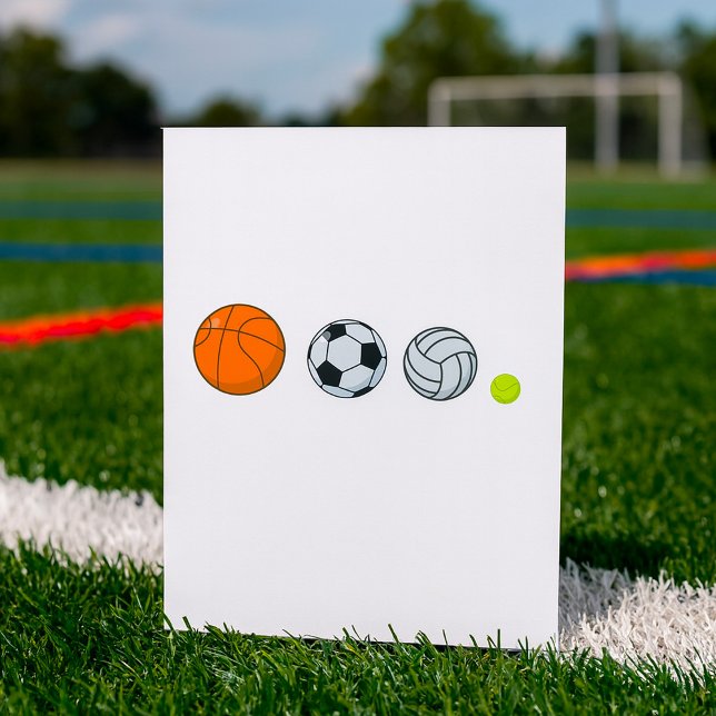 Convite Esportes com Bola (Criador carregado)