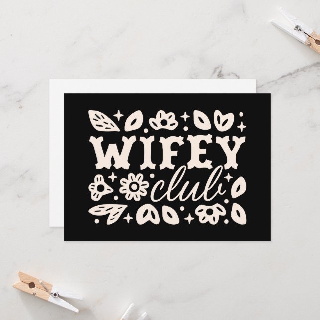 Convite Esposas esposas do clube do cowboy escuro romance  (Frente/Verso In Situ)