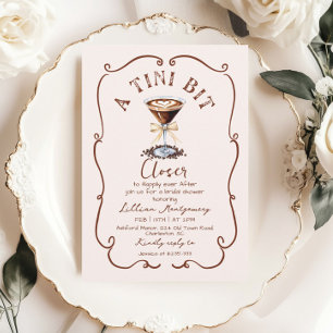 Convite Espresso Martini Um Chá de panela Tini Mais Próxim