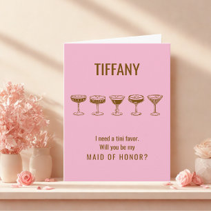 Convite Espresso Rosa Martini Será Minha Porta-Voz?