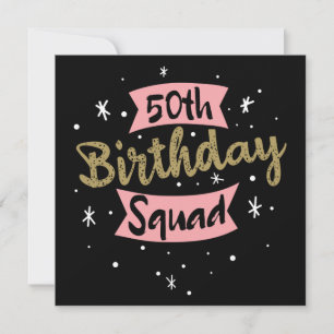 Convite Esquadrão de 50º Aniversário