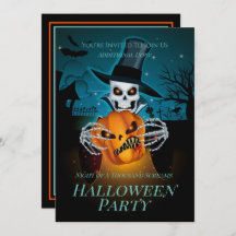 Esqueleto de Chapéu Superior Spooky