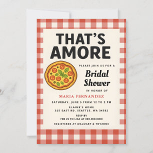 Convite Esse Chá de panela Do Partido Da Pizza Italiana