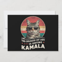 Esta Senhora dos Gatos sem Filhos está votando em
