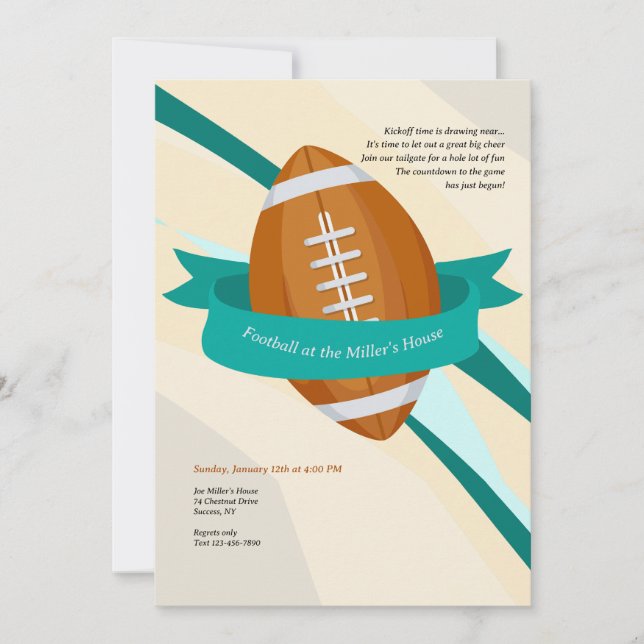 Convite Estação de Futebol (Frente)