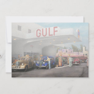 Convite Estação de Gás - A viagem rodoviária americana de 