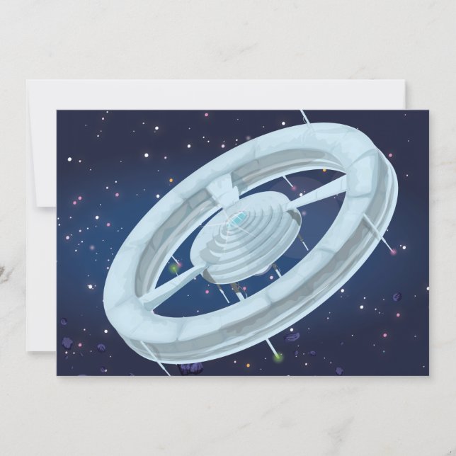 Convite Estação Espacial Soviética (Frente)