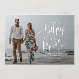 Convite Estamos a fazer Casando para salvar a data