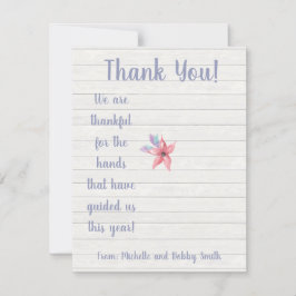 Convite Estamos gratos pelo presente do sanitizer.