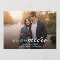 Estamos Indo para o Micro Casamento Reduzido Anúnc