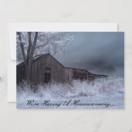 Convite Estamos tendo um lar...