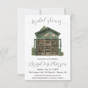 Convite Estantes, Capítulo, Cottagecore, Chá de panela