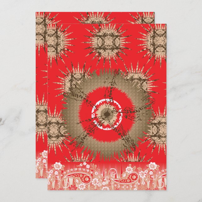 Convite Este Design Incrível Está Voando Das Prateleiras (Frente/Verso)