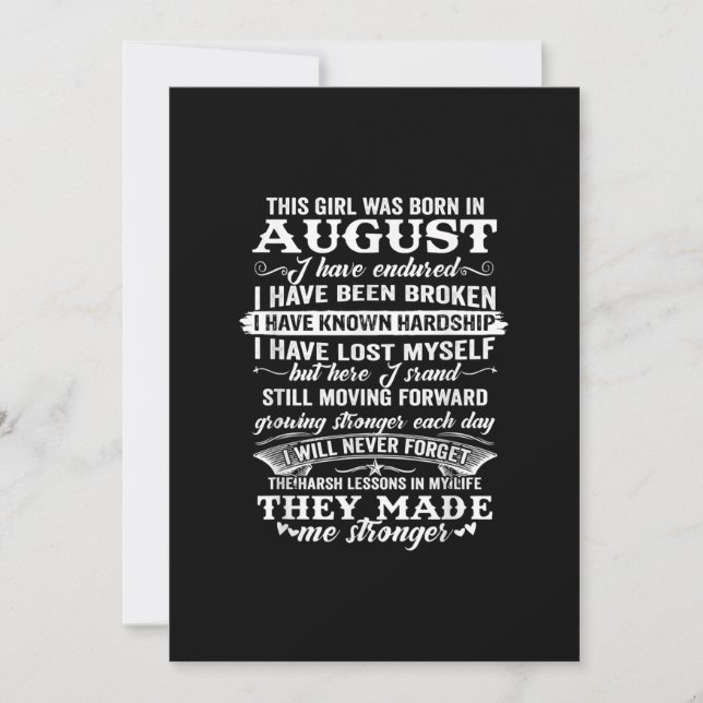 Convite Este Presente De Aniversário É Para A Menina Que N (Frente)