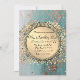 Convite Esteira de cerâmica no Aniversário Personalizado A