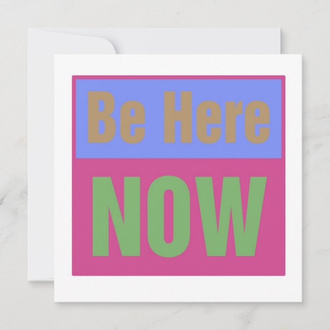 Convite Esteja Aqui Agora Convidando (Frente)