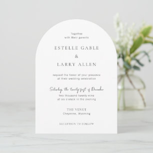Convite Estelle Elegant Wedding