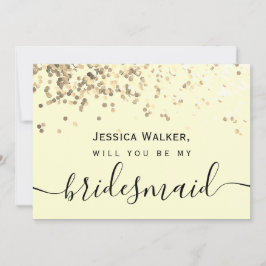 Convite Estética Simples e Elegante Brilho minha dama de h