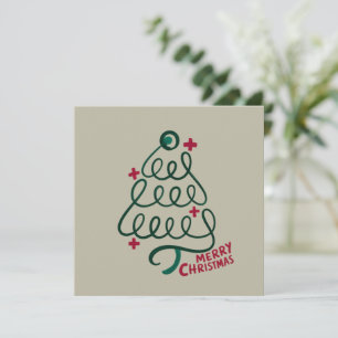 Convite Estetoscópio Feliz Natal CNA Profissional Médico