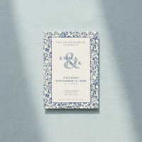 Estilo do software Blue creme Casamento Floral