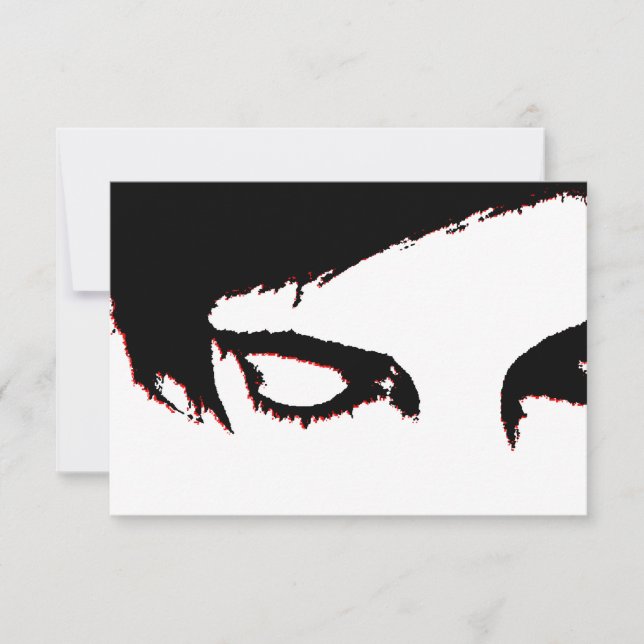 Convite estilo emo (Frente)