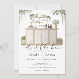 Convite Estoque o Chá do Casal