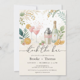 Convite Estoque o Chá do Casal