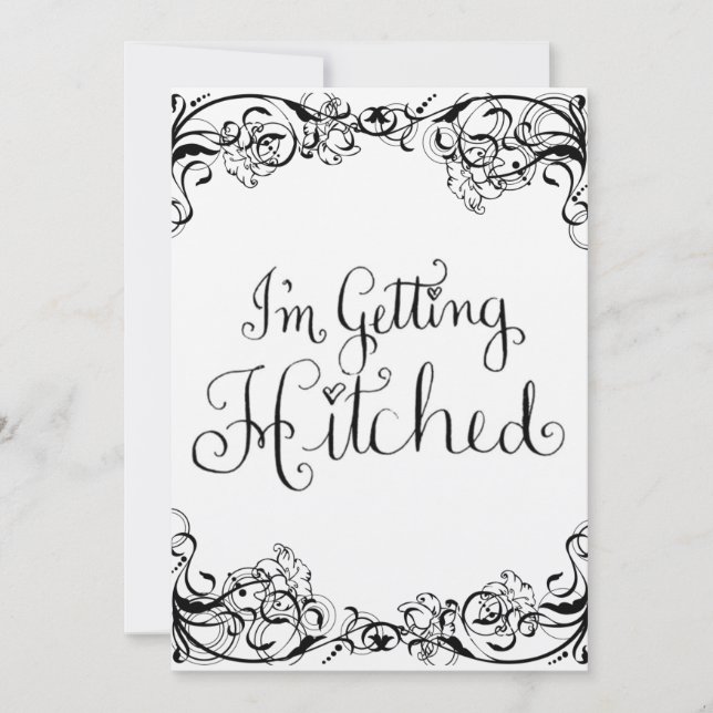 Convite Estou a ser apanhado (Frente)