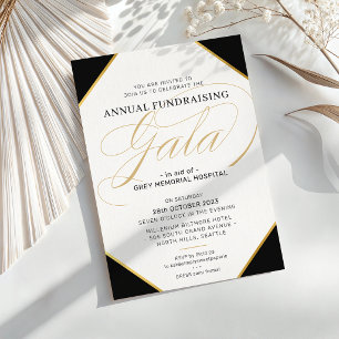 Convite ESTOU ENGANANDO GALA BALL, evento elegante, gravat