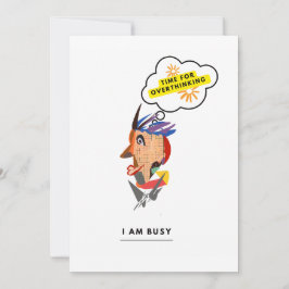 Convite Estou ocupado