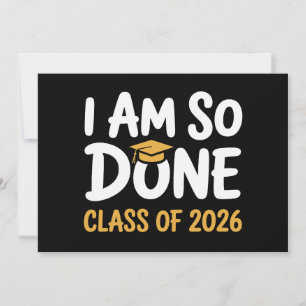 Convite Estou Tão Pronto Turma De 2026 Graduação 26 Gradua