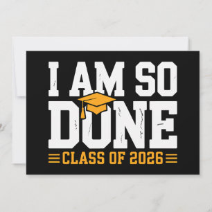 Convite Estou Tão Pronto Turma De 2026 Graduação 26 Gradua
