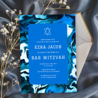 Estrela Azul do Marble do Bar Personalizado David 