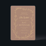Convite Estrela Botânica Delicada de David Bar Bat Mitzvah<br><div class="desc">Cartão perfeito para anunciar um morcego mitzvah, bar mitzvah ou outra celebração judaica! A mão desenhou uma delicada arte de trama de folha para você! TOTALMENTE PERSONALIZÁVEL! Clique em "Personalizar" acima para editar o texto. Clique em "editar usando a ferramenta design" para ajustar as fontes, cores e posicionamentos e para...</div>