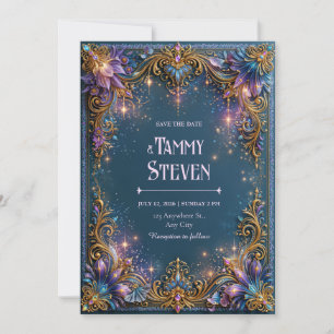Convite Estrela de Ámora Filigrana Casamento