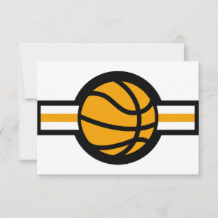Convite estrela de basquete