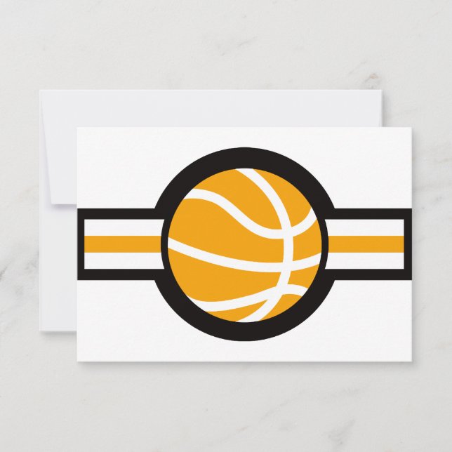 Convite estrela de basquetebol (Frente)