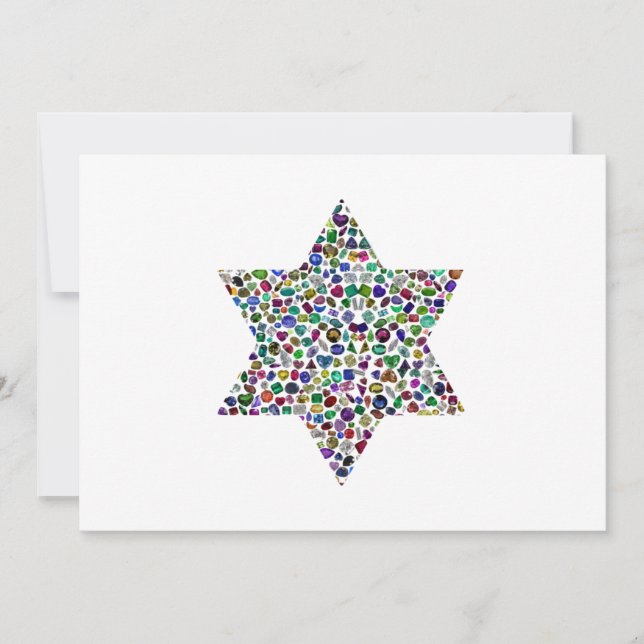 Convite Estrela de Davi (Frente)