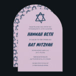 Convite Estrela de David Custom B'nai Bat Bar Mitzvah Arch<br><div class="desc">Cartão perfeito para anunciar um bar mitzvah, bat mitzvah ou outra celebração judaica! Mão fez arte para você! TOTALMENTE PERSONALIZÁVEL! Clique em "Personalizar" acima para editar o texto. Clique em "editar usando a ferramenta design" para ajustar as fontes, as cores e os posicionamentos e para excluir o quadro ou o...</div>